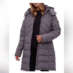 Bench women’s grey Urbanwear jacket puffer coat size Medium new